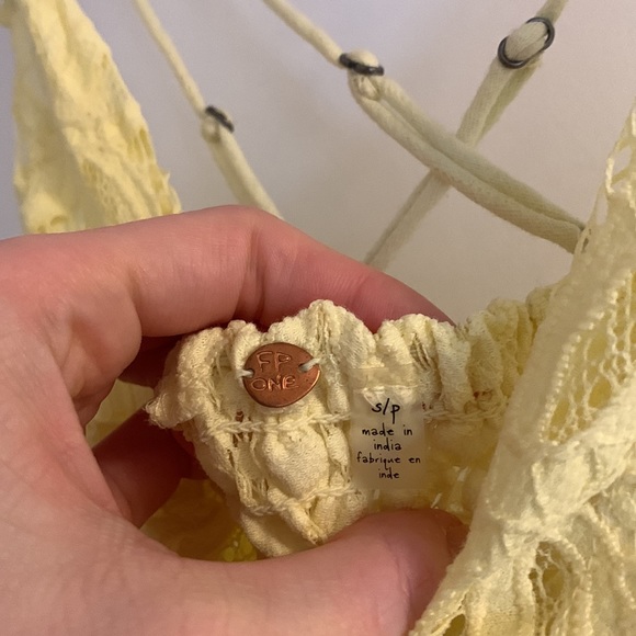 NWT Free People Adela Dress in Daffodil Size small - Picture 5 of 6